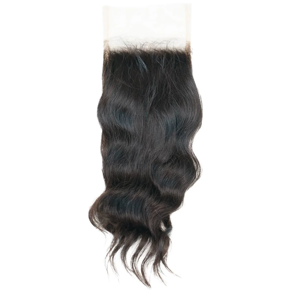 Raw Indian Curly 4x4 Transparent Lace 100% Human Hair Closure - Image 9