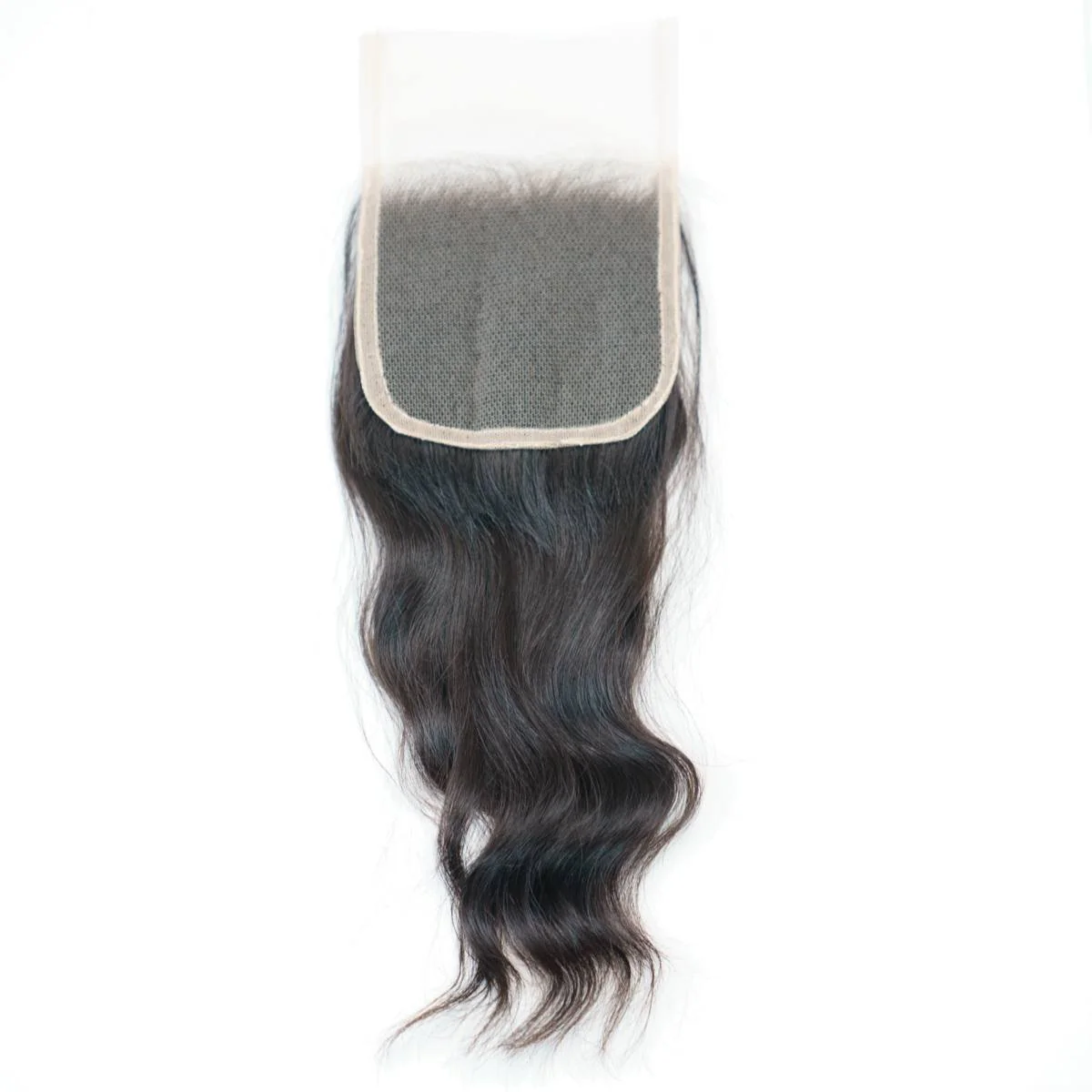 Raw Indian Curly 4x4 Transparent Lace 100% Human Hair Closure - Image 10