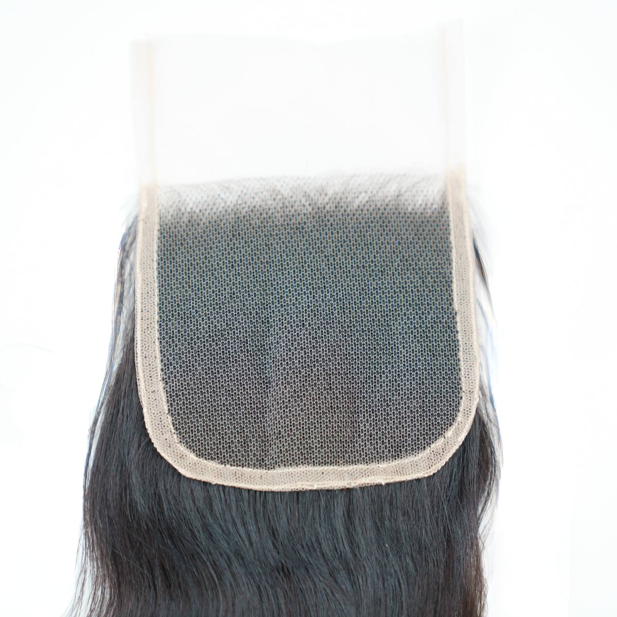 Raw Indian Curly 4x4 Transparent Lace 100% Human Hair Closure - Image 5