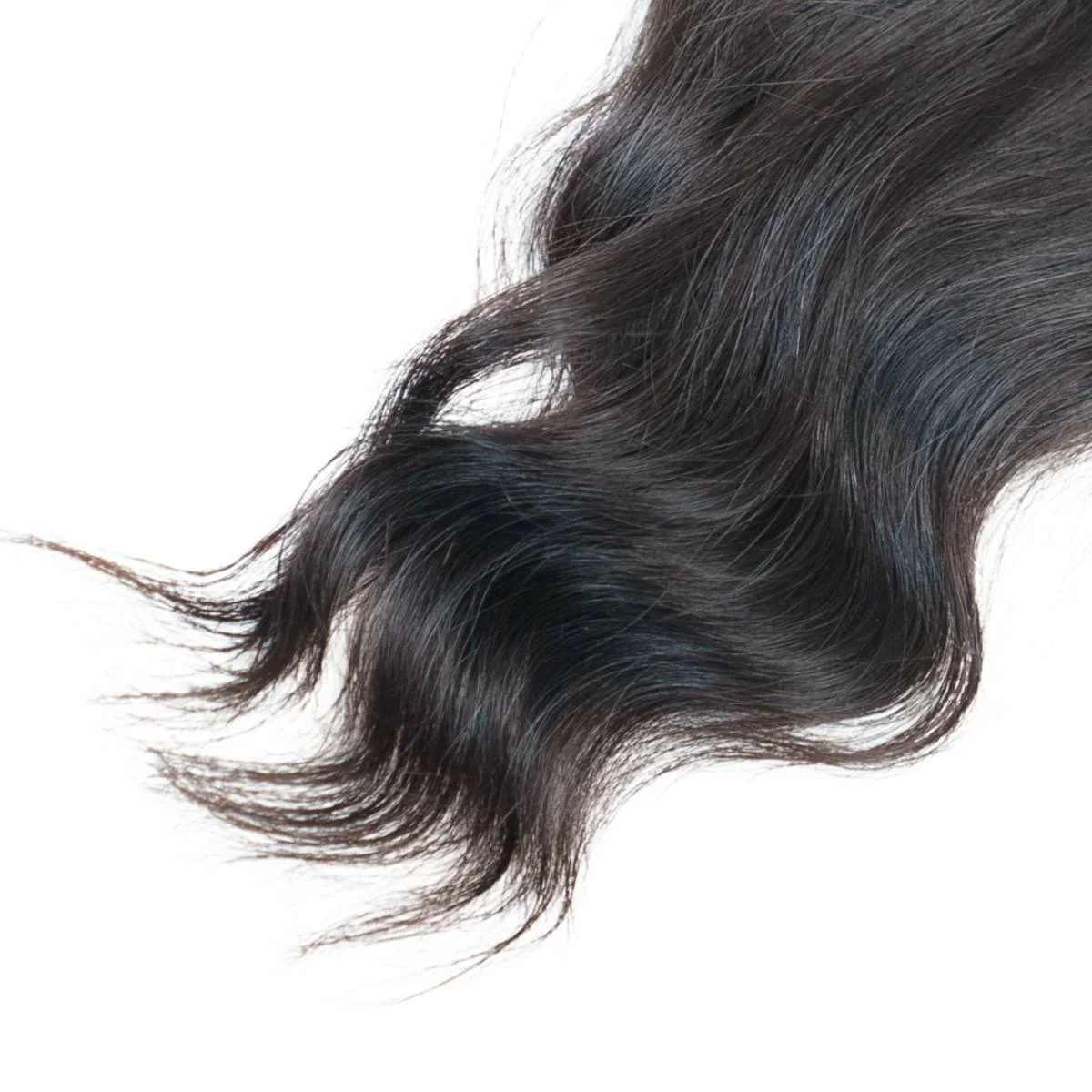 Raw Indian Curly 4x4 Transparent Lace 100% Human Hair Closure - Image 7