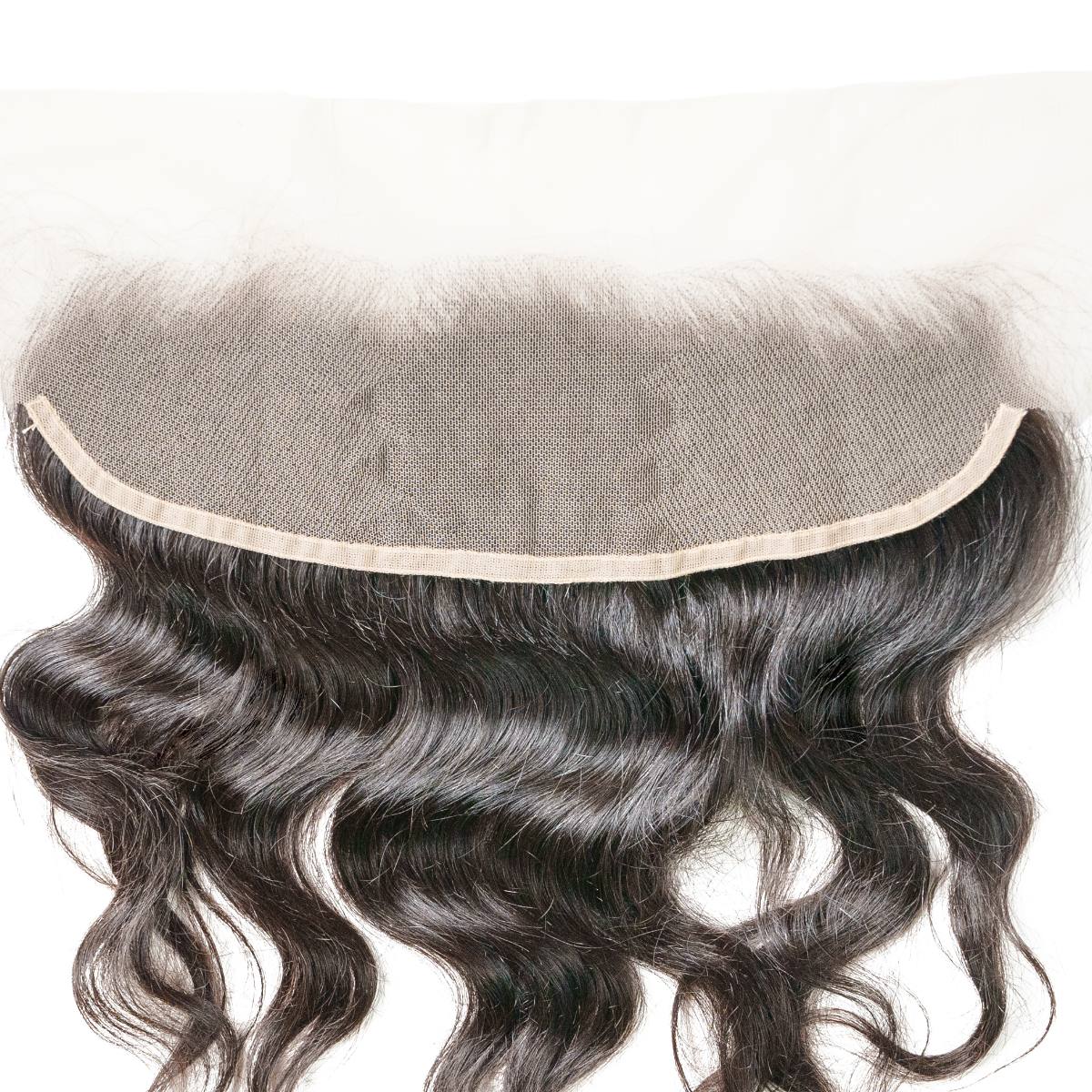 Raw Indian Curly 13x4 Transparent Lace 100% Human Hair Frontal - Image 5