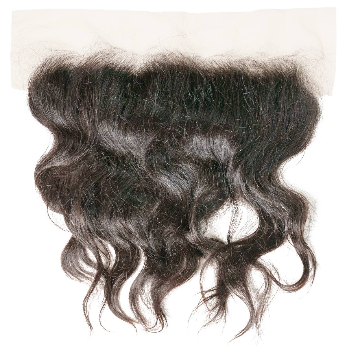 Raw Indian Curly 13x4 Transparent Lace 100% Human Hair Frontal - Image 9