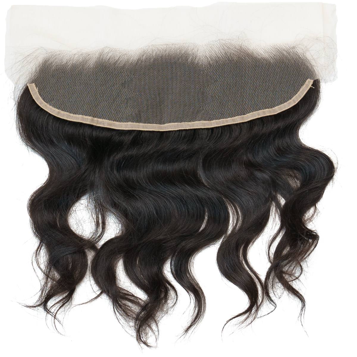 Raw Indian Wavy 13x4 Transparent Lace 100% Human Hair Frontal - Image 10