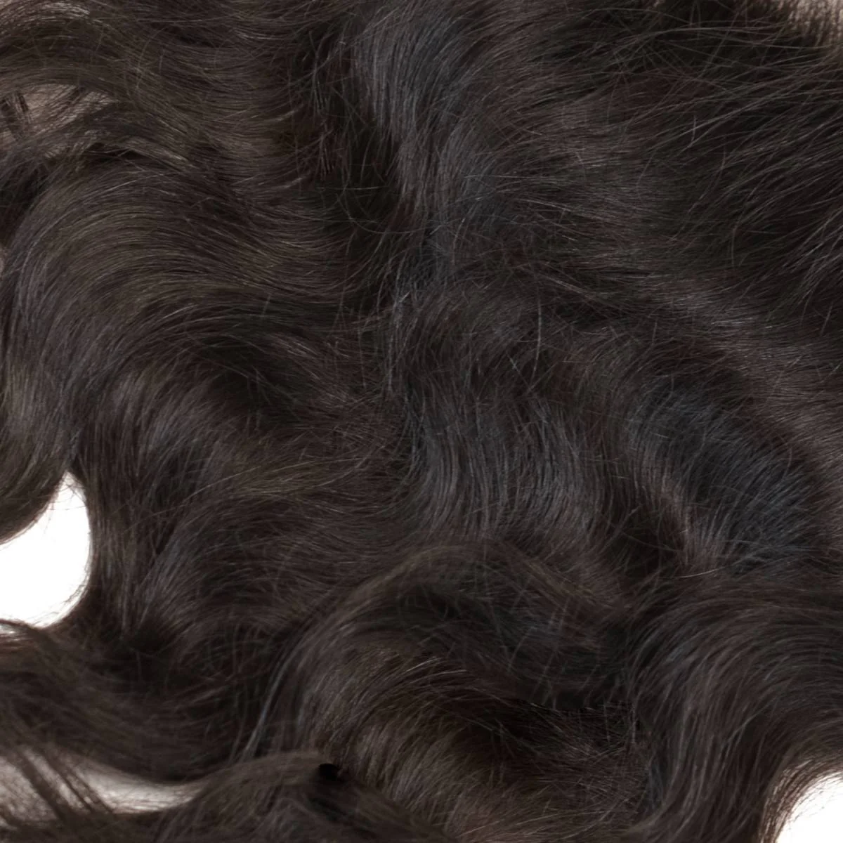 Raw Indian Wavy 13x4 Transparent Lace 100% Human Hair Frontal - Image 6