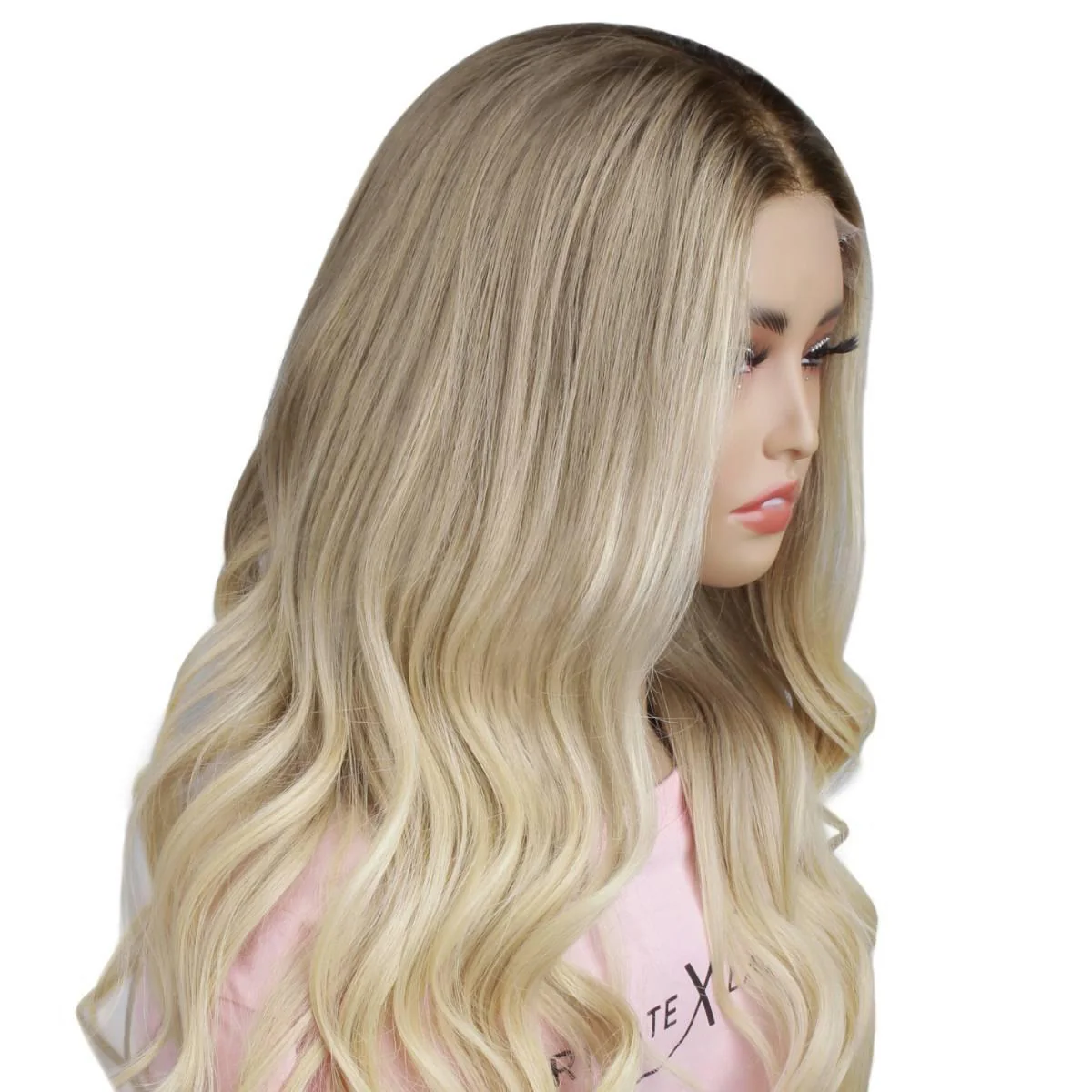 Ruby Glueless 5x5 HD Lace Professionally Colored 100% Human Hair Closure Wig - Image 3