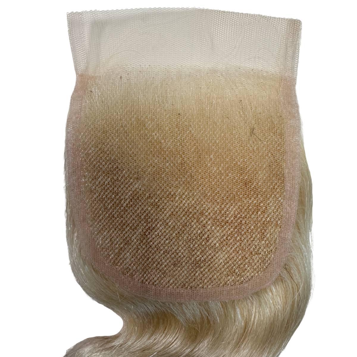 Blonde Body Wave 4x4 Transparent Lace 100% Human Hair Closure - Image 5