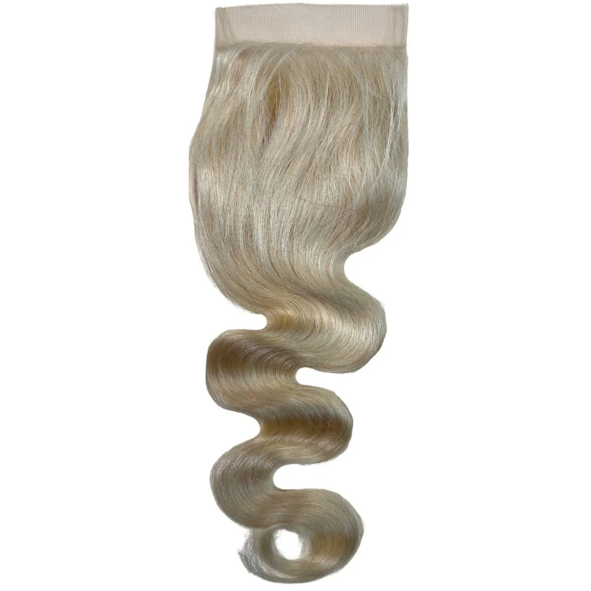Blonde Body Wave 4x4 Transparent Lace 100% Human Hair Closure - Image 6