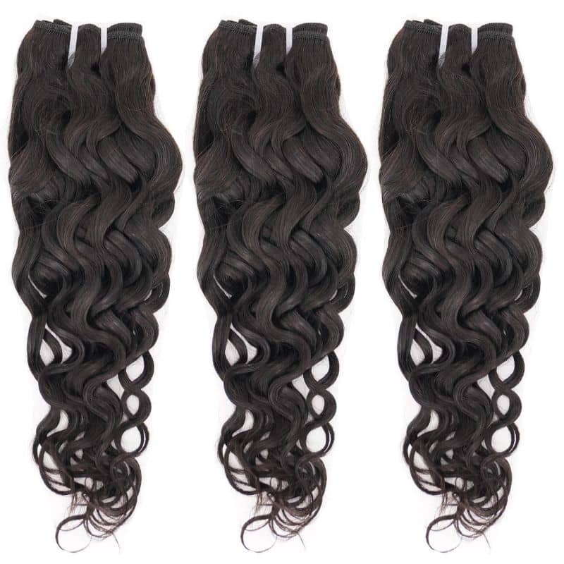 Spanish Wave 100% Human Hair Bundle Deals - Image 4