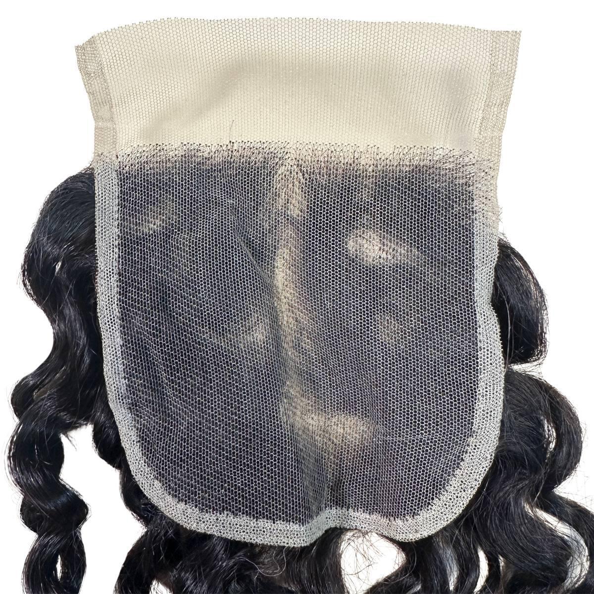 Spanish Wave 4x4 Transparent Lace Human Hair Closure - Image 5