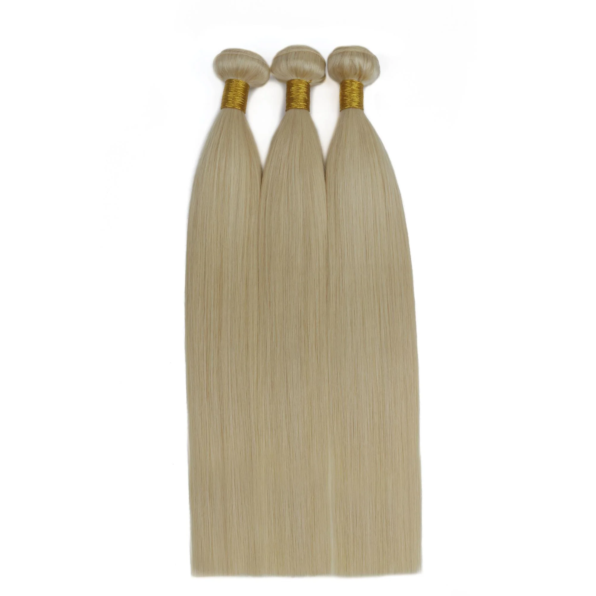 Straight Blonde 100% Human Hair Bundle Deals - Image 4