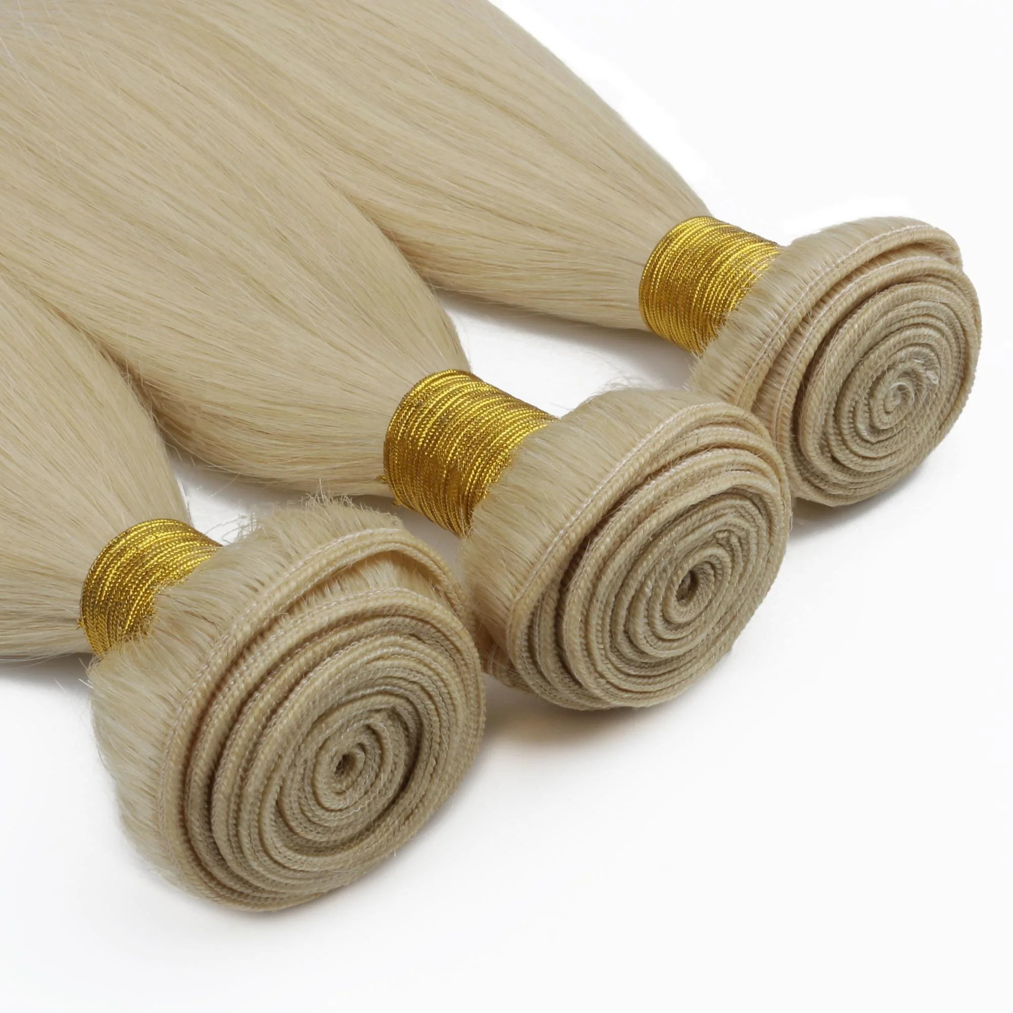 Straight Blonde 100% Human Hair Bundle Deals - Image 5