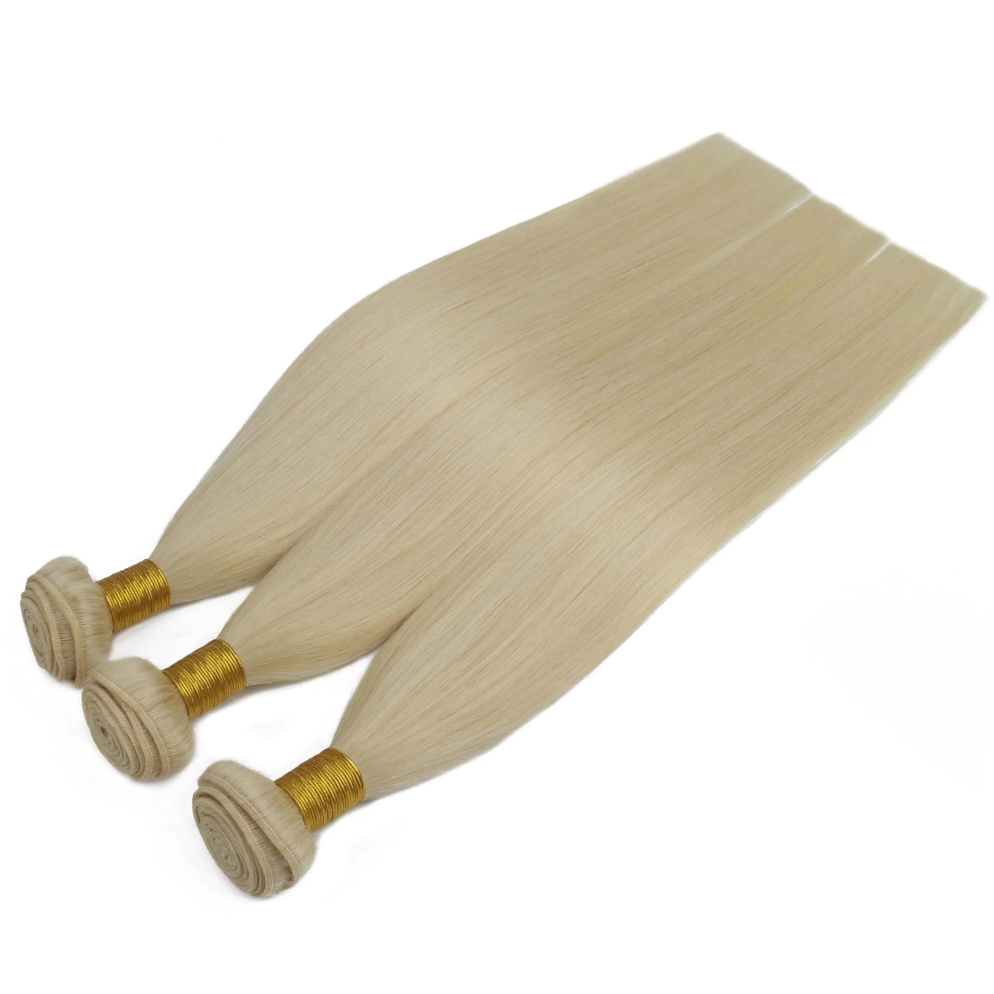 Straight Blonde 100% Human Hair Bundle Deals - Image 6