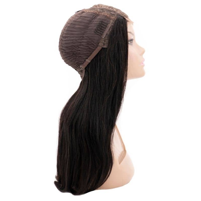 Straight 4x4 Transparent Lace 100% Human Hair Closure Wig - Image 4
