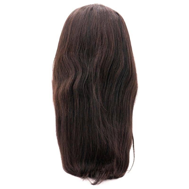 Straight 4x4 Transparent Lace 100% Human Hair Closure Wig - Image 6