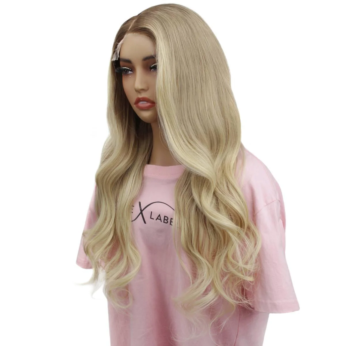 Taylor Glueless 5x5 HD Lace Professionally Colored 100% Human Hair Closure Wig - Image 4