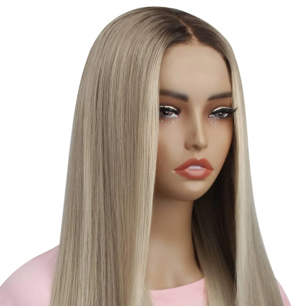 Tiffany Glueless 5x5 HD Lace Professionally Colored 100% Human Hair Closure Wig - Image 3