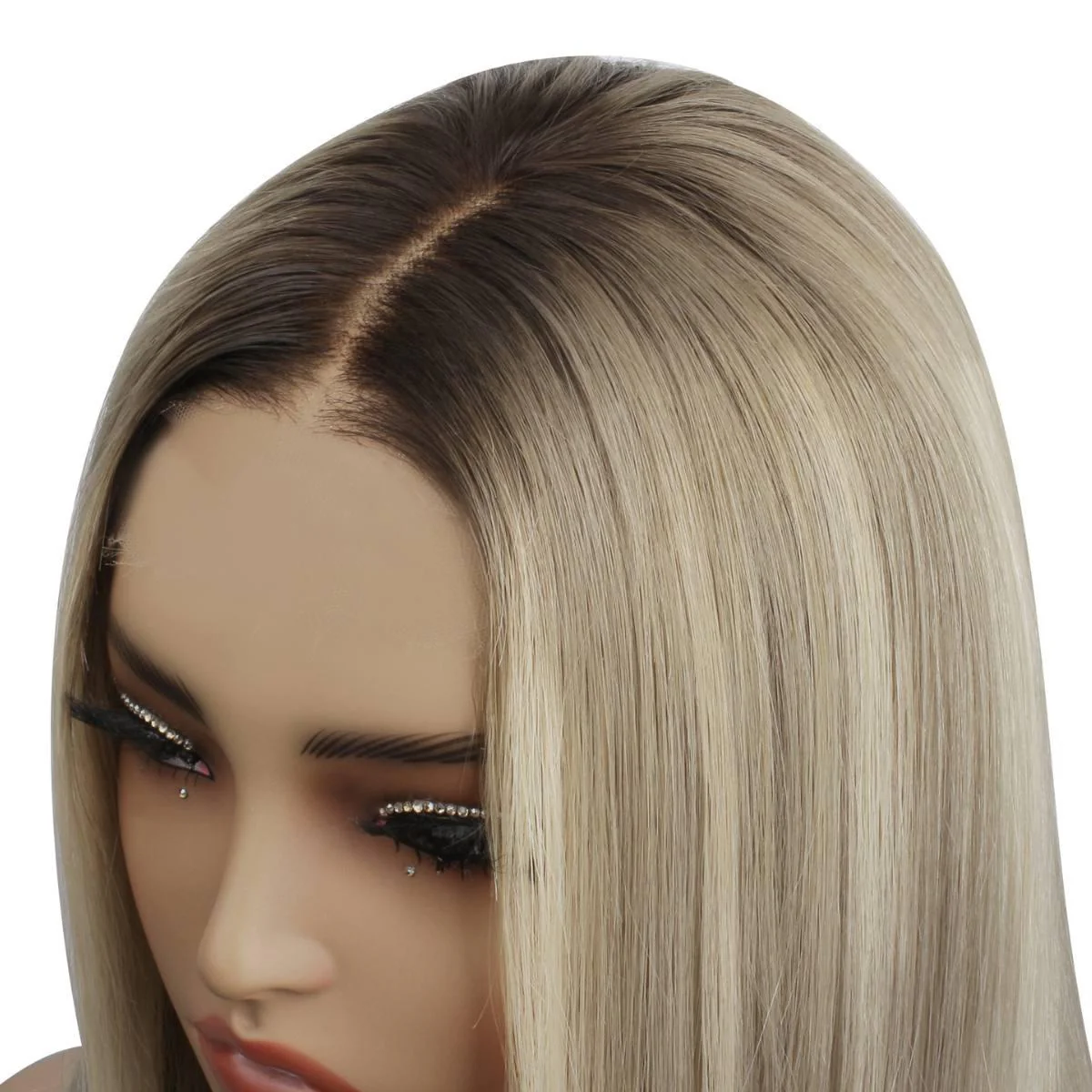 Tiffany Glueless 5x5 HD Lace Professionally Colored 100% Human Hair Closure Wig - Image 6