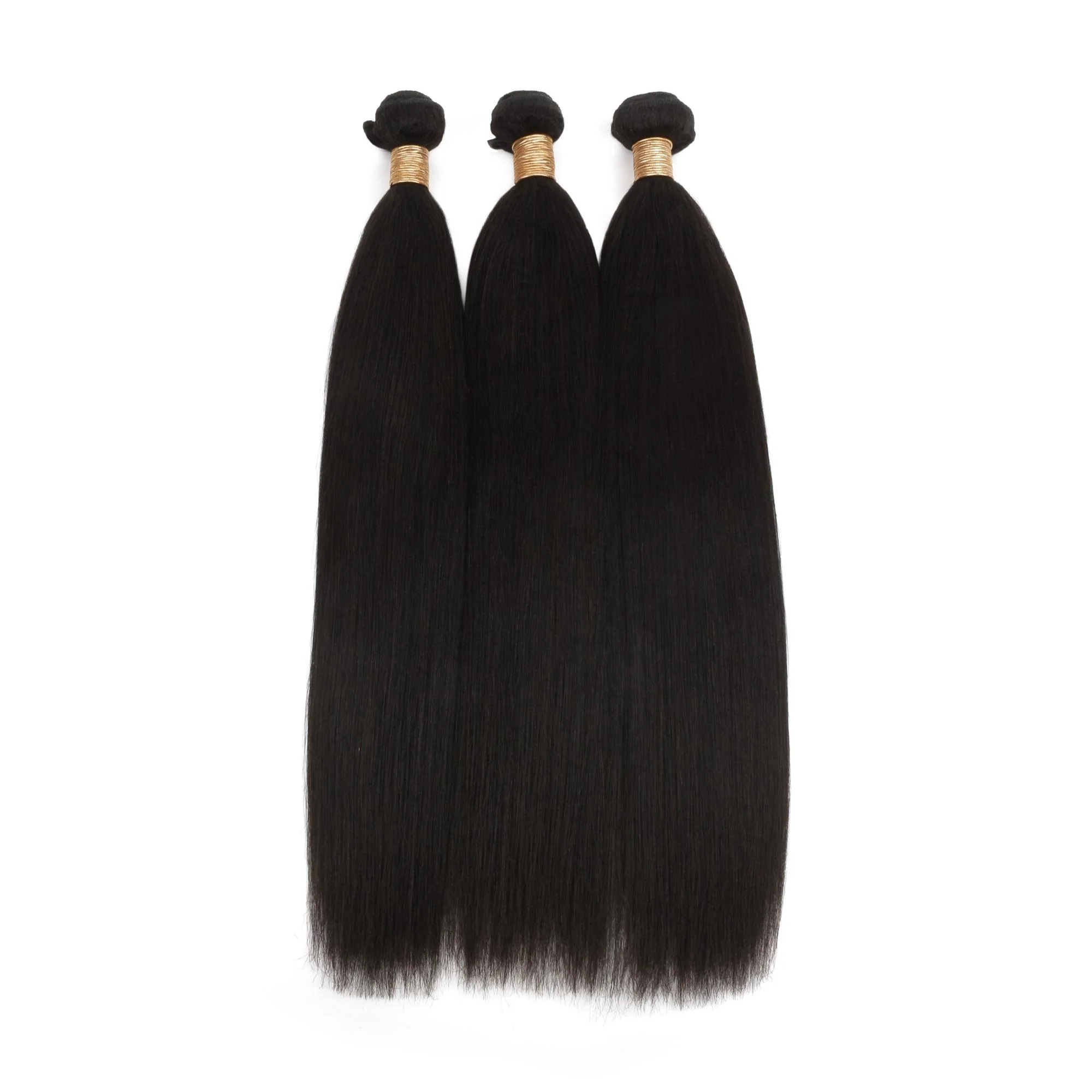 Yaki Straight 100% Human Hair Bundle Deals - Image 4