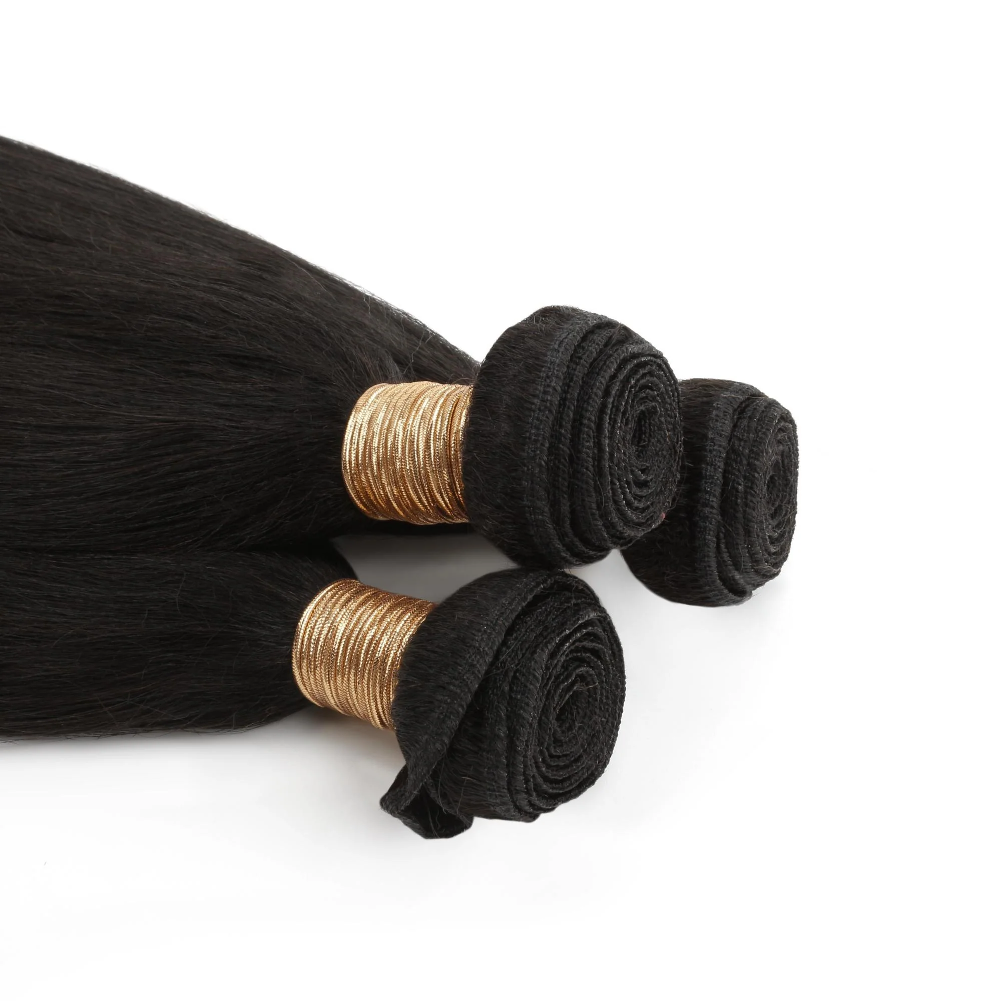 Yaki Straight 100% Human Hair Bundle Deals - Image 6